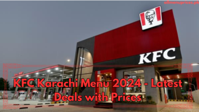 KFC Karachi Menu 2024 - Latest Deals with Prices