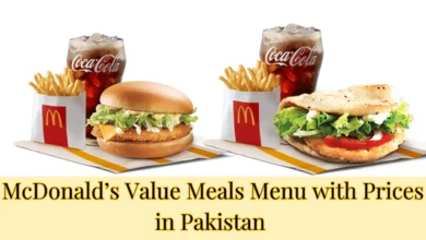 McDonald’s Value Meals Menu with Prices in Pakistan (2024)